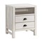 Alaterre Furniture Windsor 2-Drawer Wood Nightstand, Driftwood White ANWI0131 - alternate 5